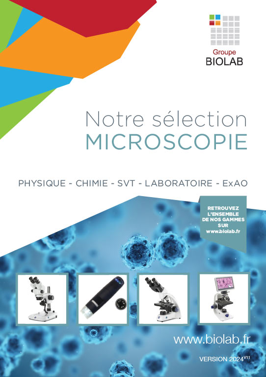 Catalogue de microscopie 2024/ 2025